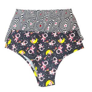 Cheek Boss Panty Set Women’s Size XL New 2 Pairs Novelty Print Underwear.